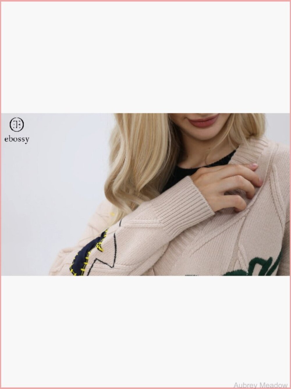 Chunky Knit V-Neck Cardigan with Pockets Long Sleeve - Picture 5 of 7